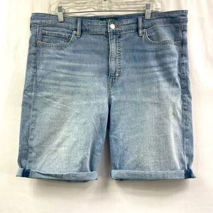 Lauren Ralph Lauren denim shorts size 18